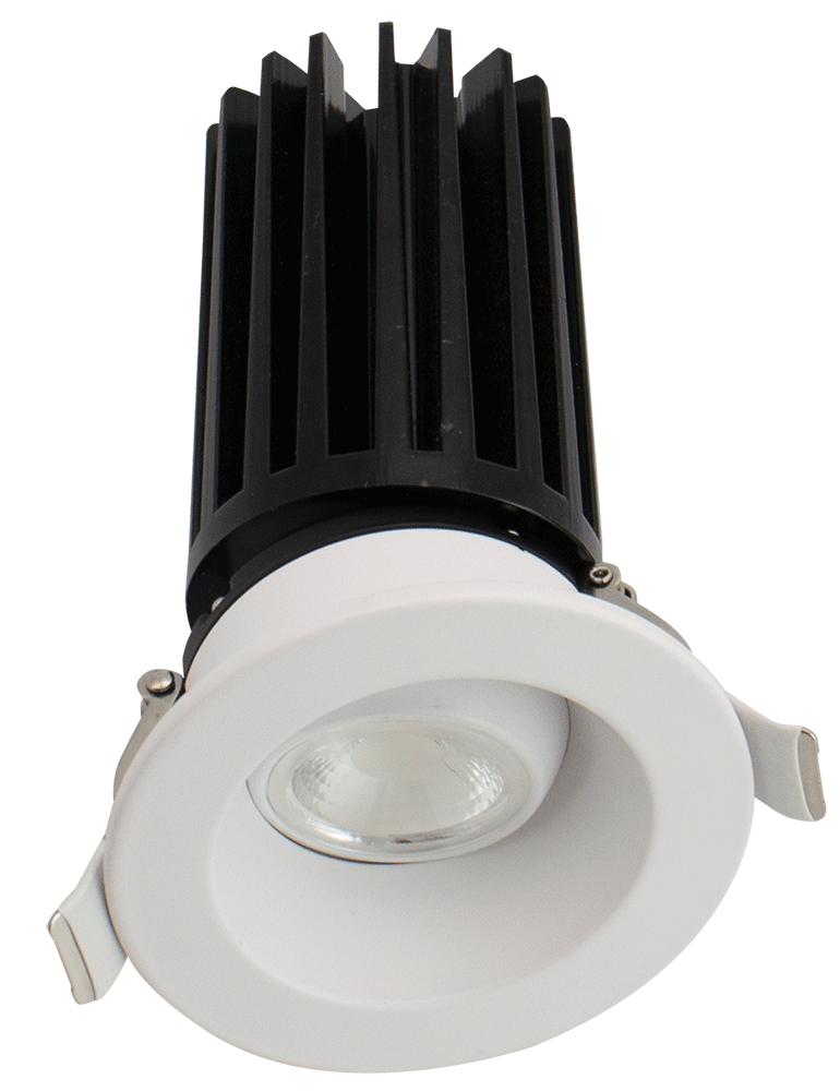 Studio Photography Marketing Image of Lotus LED Lights Product LED-2-S11W-5CCT-WH-EY for SimplySecured.ca Shopify