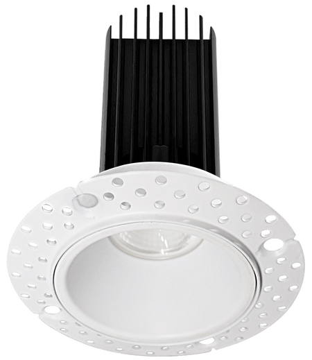 Studio Photography Marketing Image of Lotus LED Lights Product LED-2-S15W-L5CCTWH-T for SimplySecured.ca Shopify