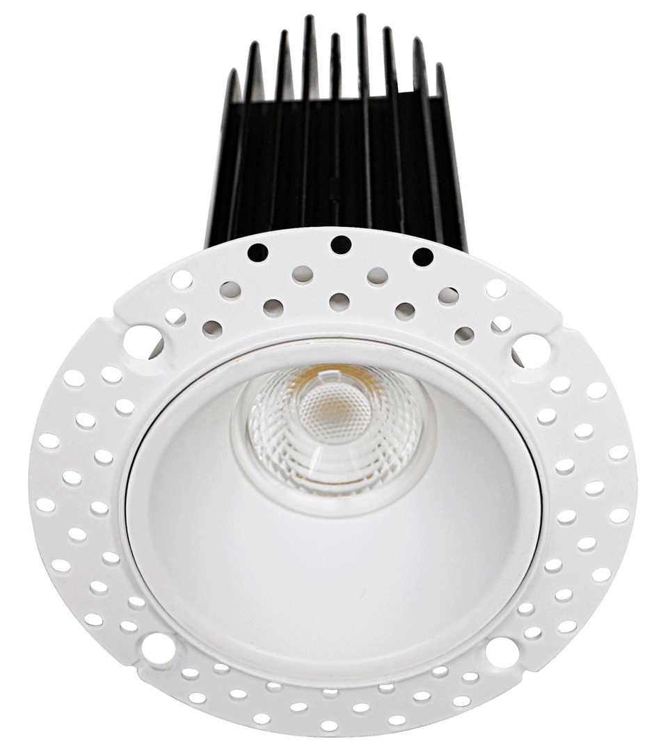 Studio Photography Marketing Image of Lotus LED Lights Product LED-2-S15W-3018K-WH-T for SimplySecured.ca Shopify