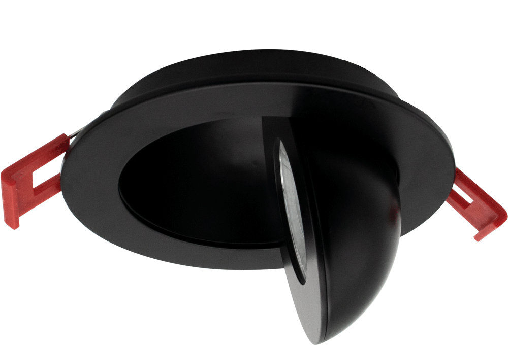 Studio Photography Marketing Image of Lotus LED Lights Product LED-3-S7W-3018K-FG-BK for SimplySecured.ca Shopify
