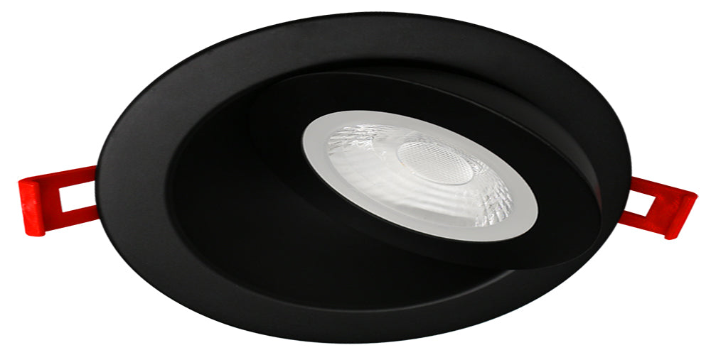 Studio Photography Marketing Image of Lotus LED Lights Product LED-4-S9W-DTW-FG-BK for SimplySecured.ca Shopify