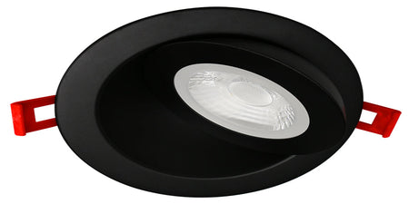 Studio Photography Marketing Image of Lotus LED Lights Product LED-4-S9W-DTW-FG-BK for SimplySecured.ca Shopify