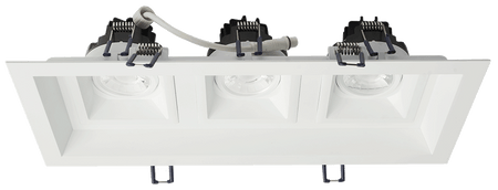 Studio Photography Marketing Image of Lotus LED Lights Product LLL-M3-WH for SimplySecured.ca Shopify