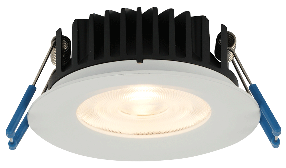 Studio Photography Marketing Image of Lotus LED Lights Product LL3R-3018K-WH for SimplySecured.ca Shopify