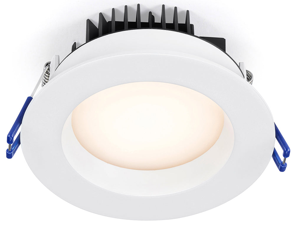 Studio Photography Marketing Image of Lotus LED Lights Product LL4RRG-27K-WH for SimplySecured.ca Shopify