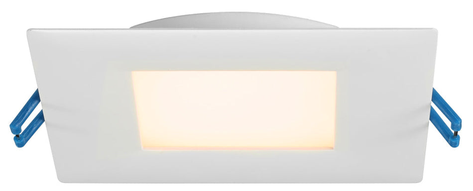 4" Square Super Thin 13.5W 120V 110° CRI 80 Wet Type IC Air-Tight Energy Star | LL4S