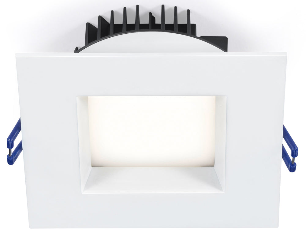 Studio Photography Marketing Image of Lotus LED Lights Product LL4SRG-30K-WH for SimplySecured.ca Shopify