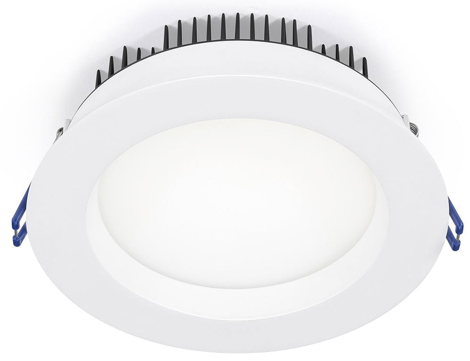 Studio Photography Marketing Image of Lotus LED Lights Product LL6RRG-30K-BK for SimplySecured.ca Shopify