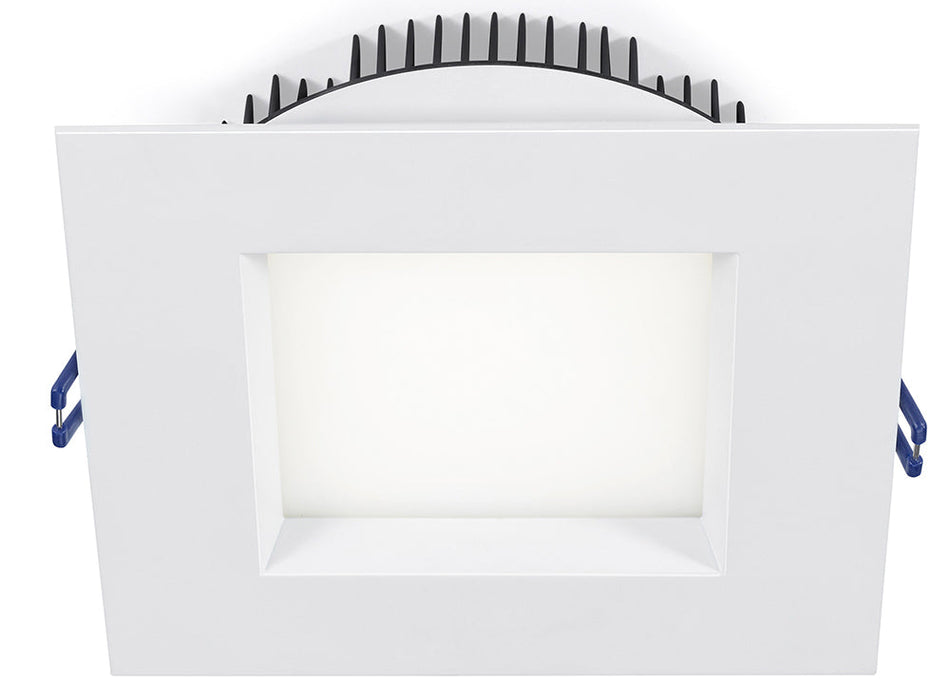 6" Square Regressed Plenum Rated 18W 120V 95° CRI 90+ Wet Type IC Air-Tight Energy Star T24 | LL6SR