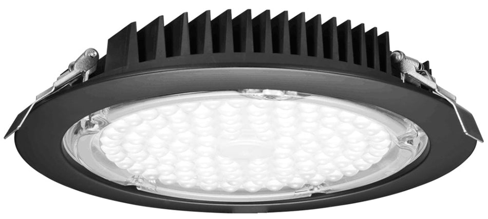 8" Round Commercial 40W 120-277V 45°  Dimmable 0-10V Wet IP65 Type IC Air-Tight CRI 80 Energy Star | LL8R