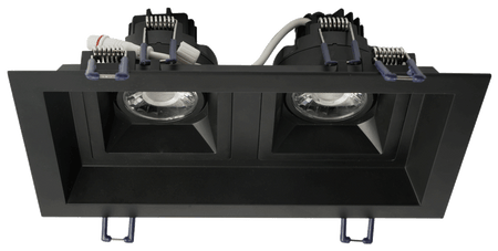 Studio Photography Marketing Image of Lotus LED Lights Product LLL-M2-BK for SimplySecured.ca Shopify