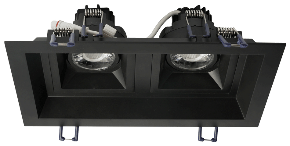 Studio Photography Marketing Image of Lotus LED Lights Product LLL-M2-BK for SimplySecured.ca Shopify