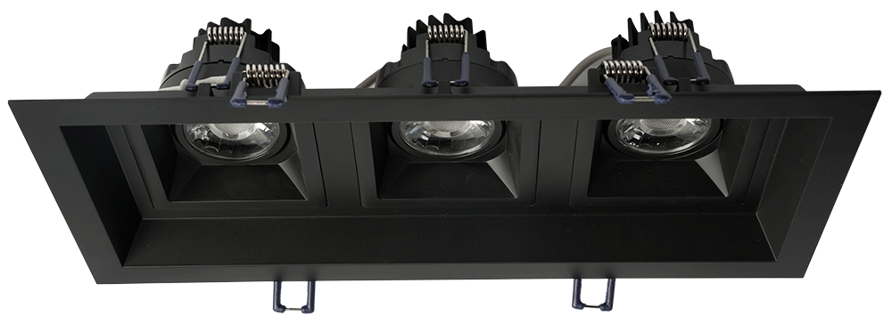 Studio Photography Marketing Image of Lotus LED Lights Product LLL-M3-BK for SimplySecured.ca Shopify