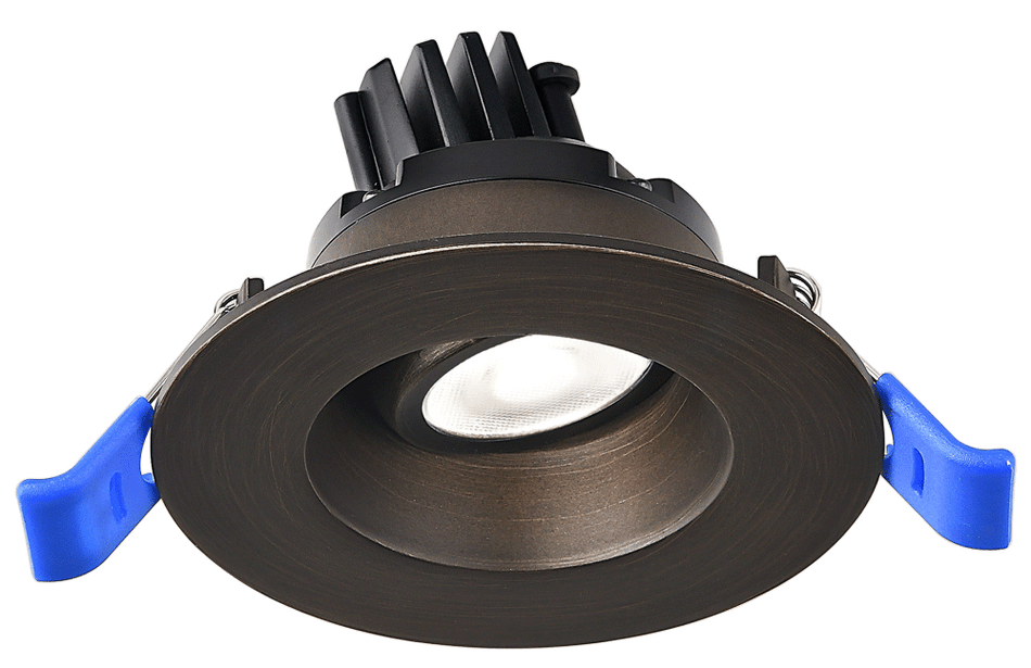 Studio Photography Marketing Image of Lotus LED Lights Product LRG2-35K-HO-WH for SimplySecured.ca Shopify