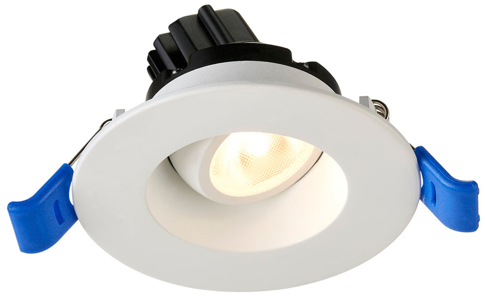 2" Round/Square Regressed Gimbal With 20° Tilt & 360° Rotation 5.5W 120V 24° Beam | LRG2