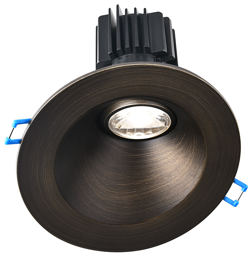 Studio Photography Marketing Image of Lotus LED Lights Product LRG3-3018K-HO-4RSL-BK for SimplySecured.ca Shopify