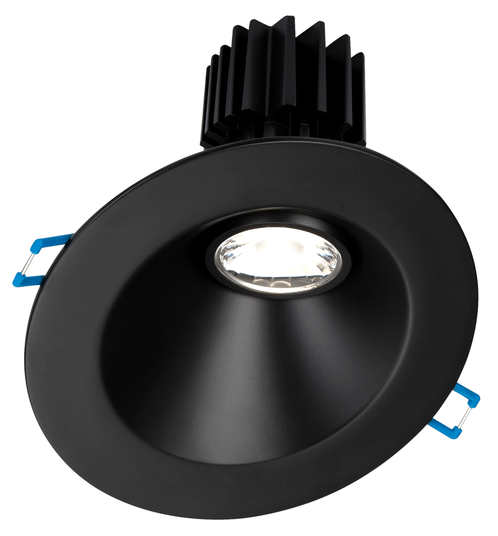 Studio Photography Marketing Image of Lotus LED Lights Product LRG3-5CCT-HO-4RSL-WH for SimplySecured.ca Shopify