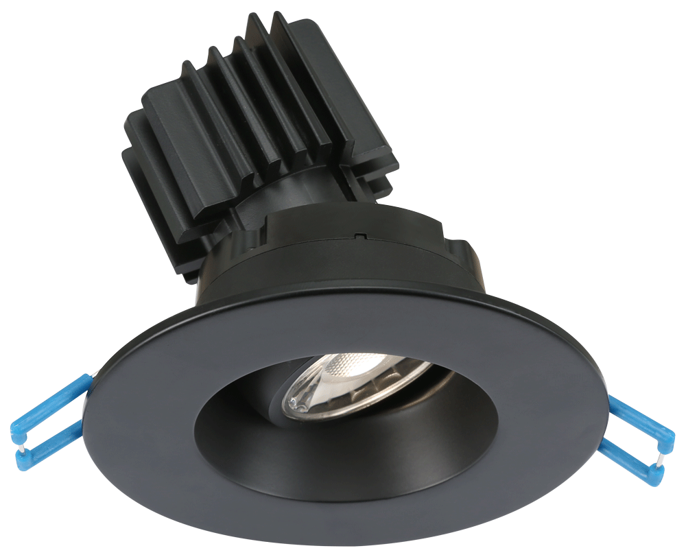 Studio Photography Marketing Image of Lotus LED Lights Product LRG3-3018K-HO-TT-WH for SimplySecured.ca Shopify