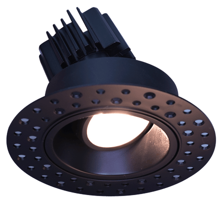 Studio Photography Marketing Image of Lotus LED Lights Product LRG3-3018K-HO-TT-BK for SimplySecured.ca Shopify