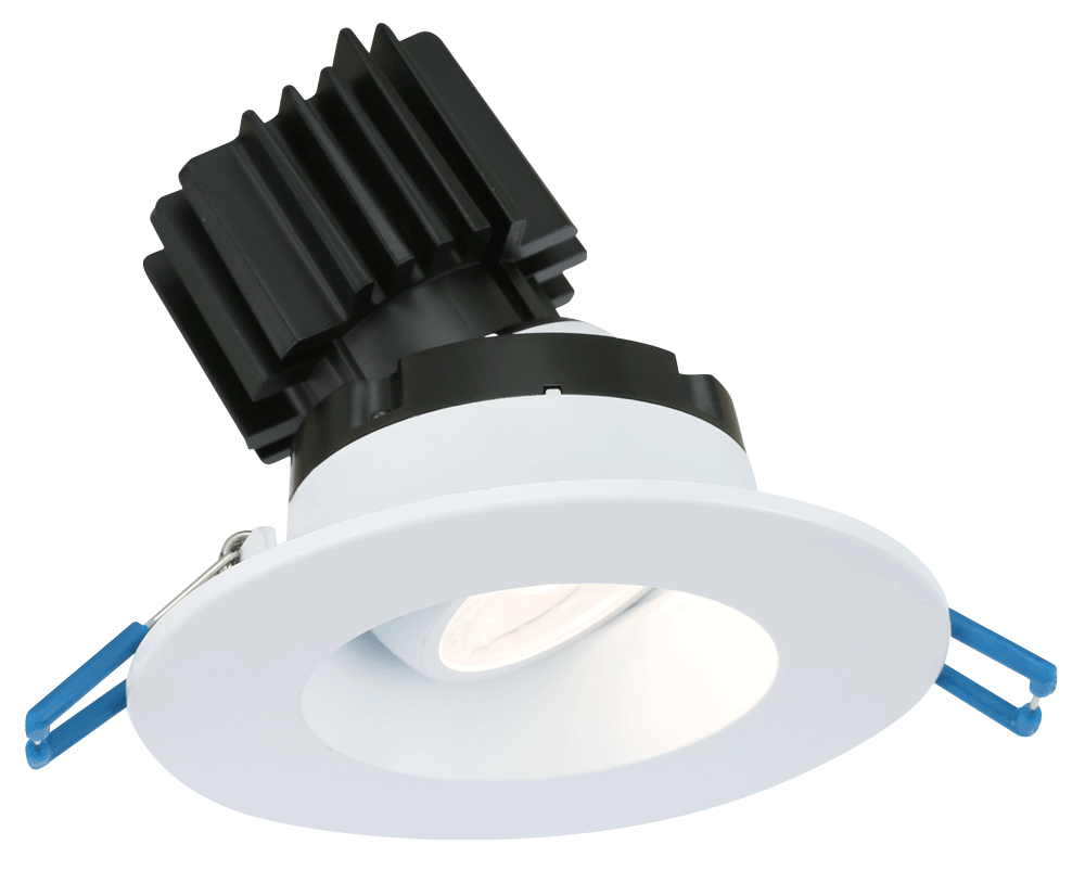 Studio Photography Marketing Image of Lotus LED Lights Product LRG3-3018K-HO-WH for SimplySecured.ca Shopify