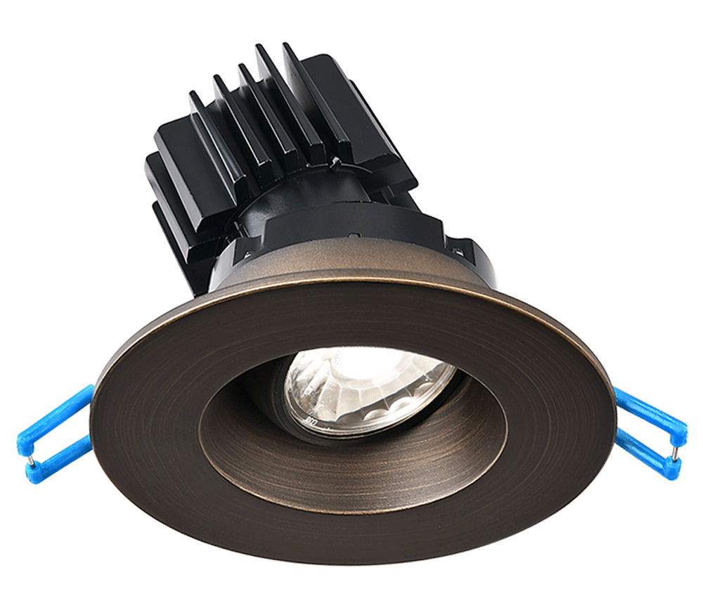 Studio Photography Marketing Image of Lotus LED Lights Product LRG3-3018K-HO-IT-WH for SimplySecured.ca Shopify