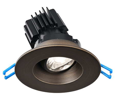 Studio Photography Marketing Image of Lotus LED Lights Product LRG3-3018K-HO-IT-WH for SimplySecured.ca Shopify