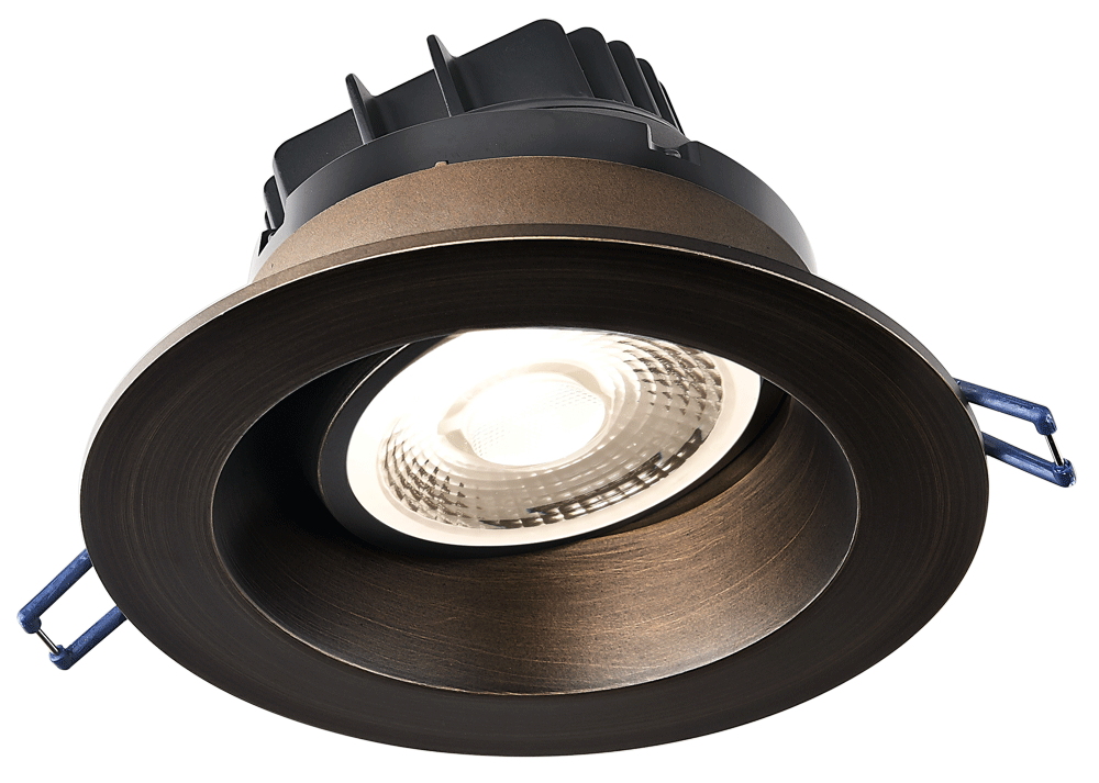 Studio Photography Marketing Image of Lotus LED Lights Product LRG4-3018K-HO-WH for SimplySecured.ca Shopify