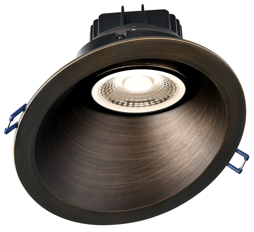 Studio Photography Marketing Image of Lotus LED Lights Product LRG6-32K-6RSL-WH for SimplySecured.ca Shopify