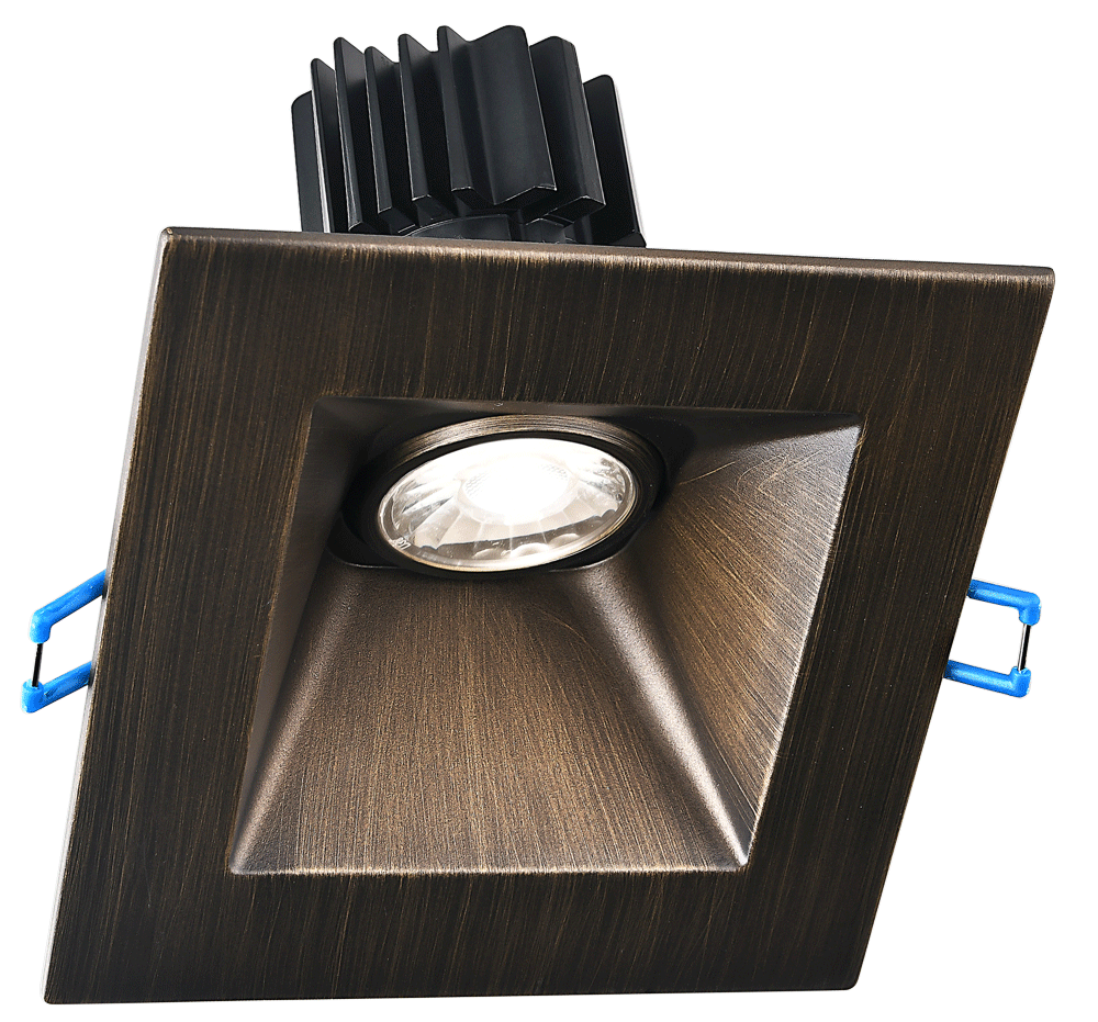 Studio Photography Marketing Image of Lotus LED Lights Product LSG3-3018K-HO-5SSL-BK for SimplySecured.ca Shopify