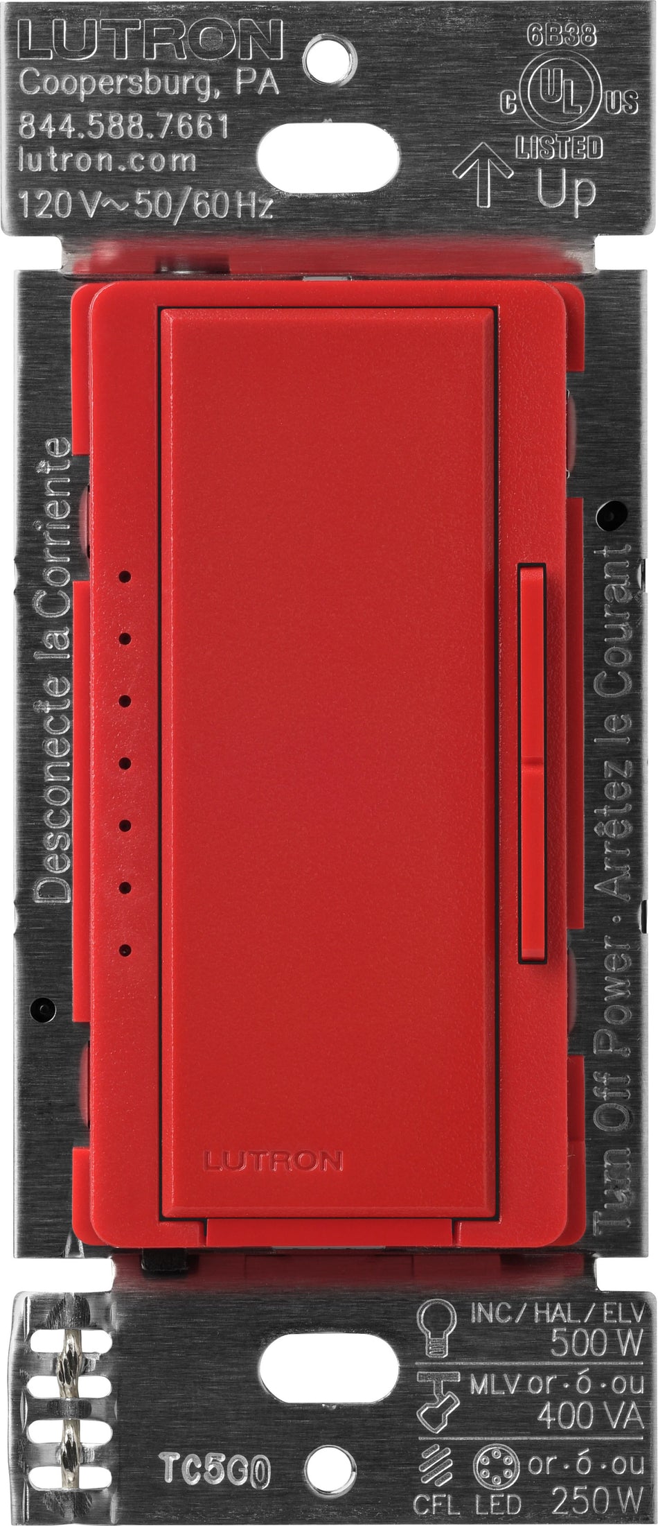 Lutron Maestro PRO LED+ Universal Dimmer - Phase Selectable ELV/MLV | MA-PRO