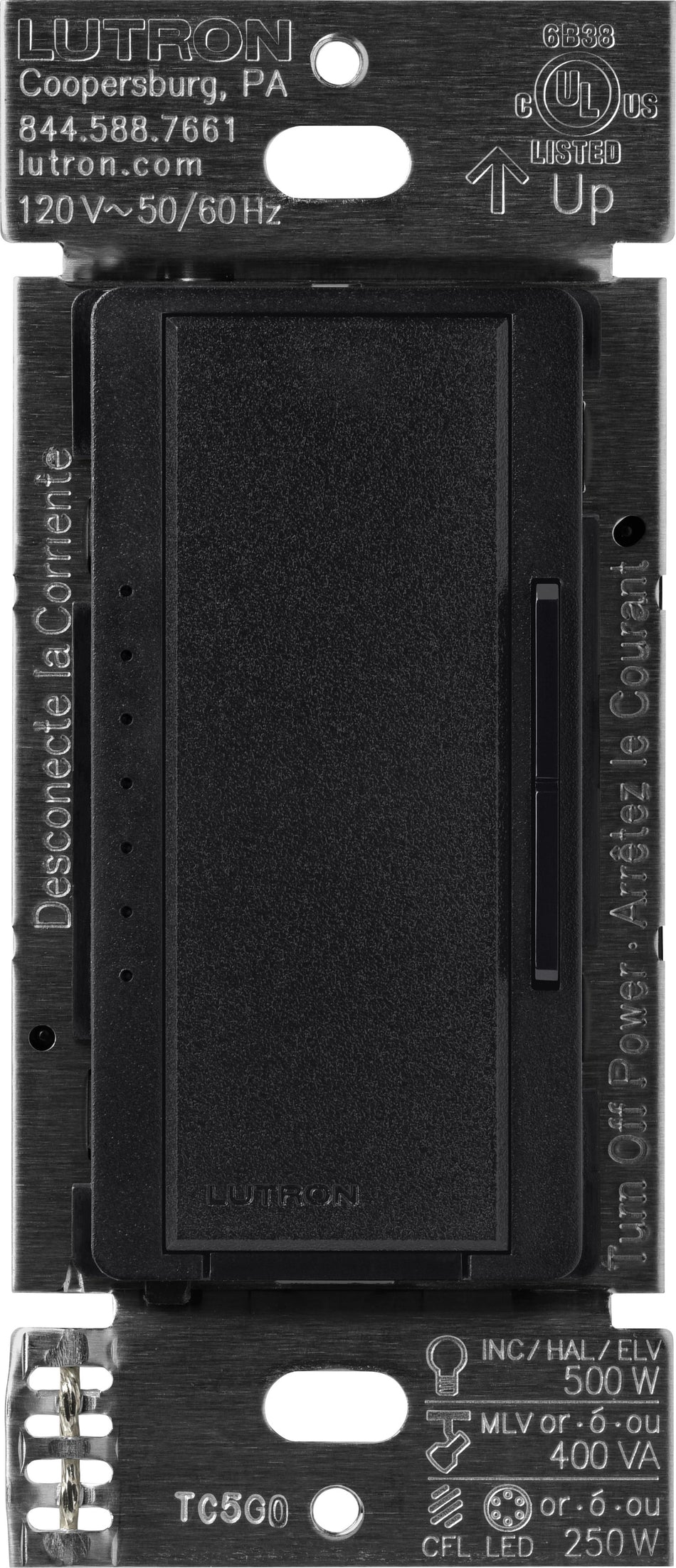 Lutron Maestro PRO LED+ Universal Dimmer - Phase Selectable ELV/MLV | MA-PRO