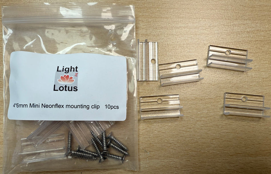 Studio Photography Marketing Image of Lotus LED Lights Product MC-mini-neonflex for SimplySecured.ca Shopify