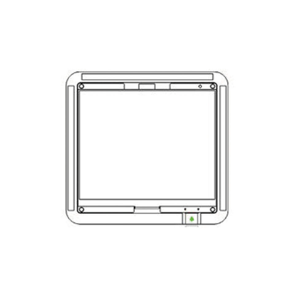 Studio Photography Marketing Image of Lotus LED Lights Product MQR-100 for SimplySecured.ca Shopify