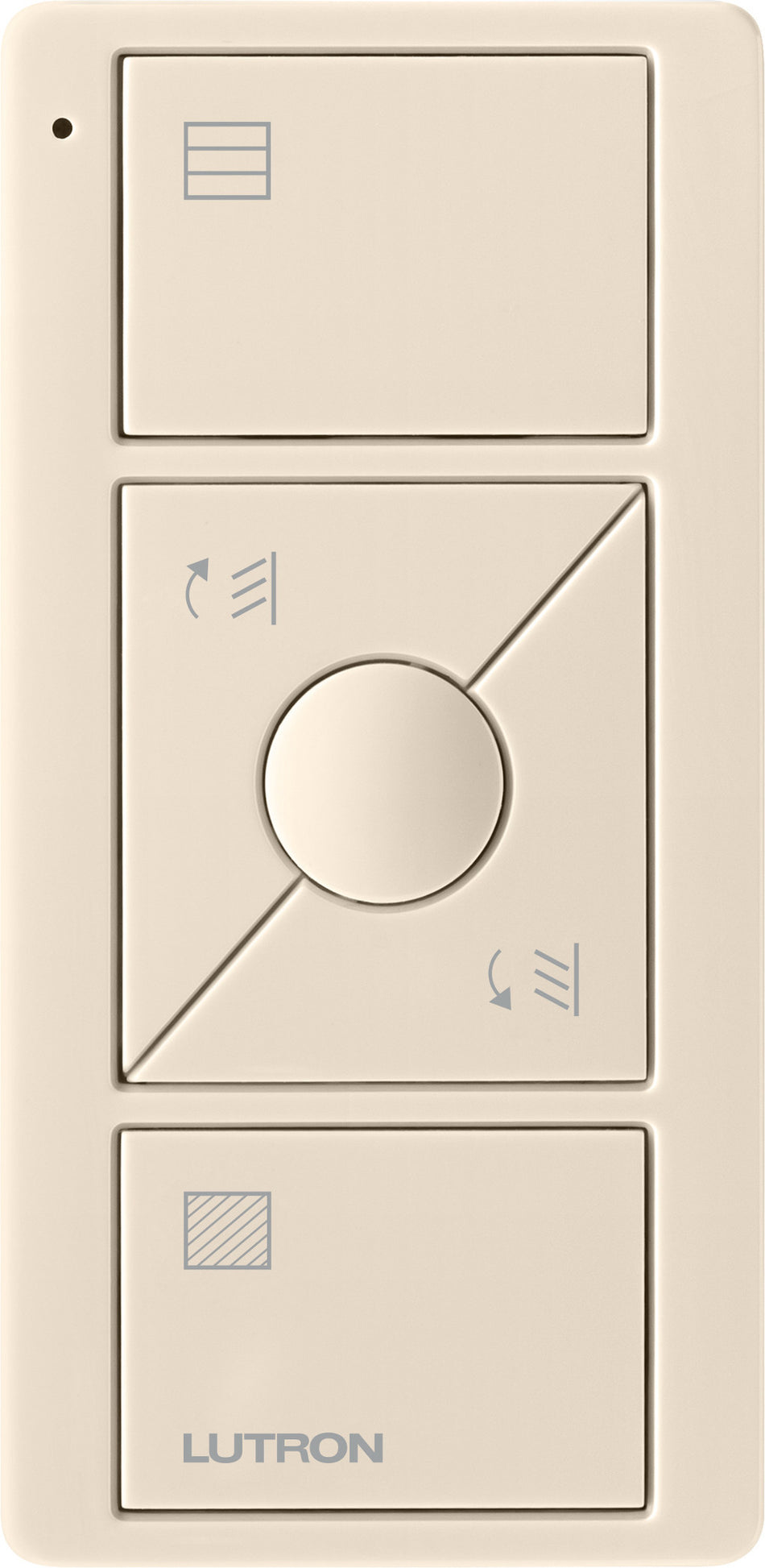 Lutron Pico Smart Remote for Lights - 3-Button with Raise/Lower | PJ2-3BRL-GXX-S10-3B