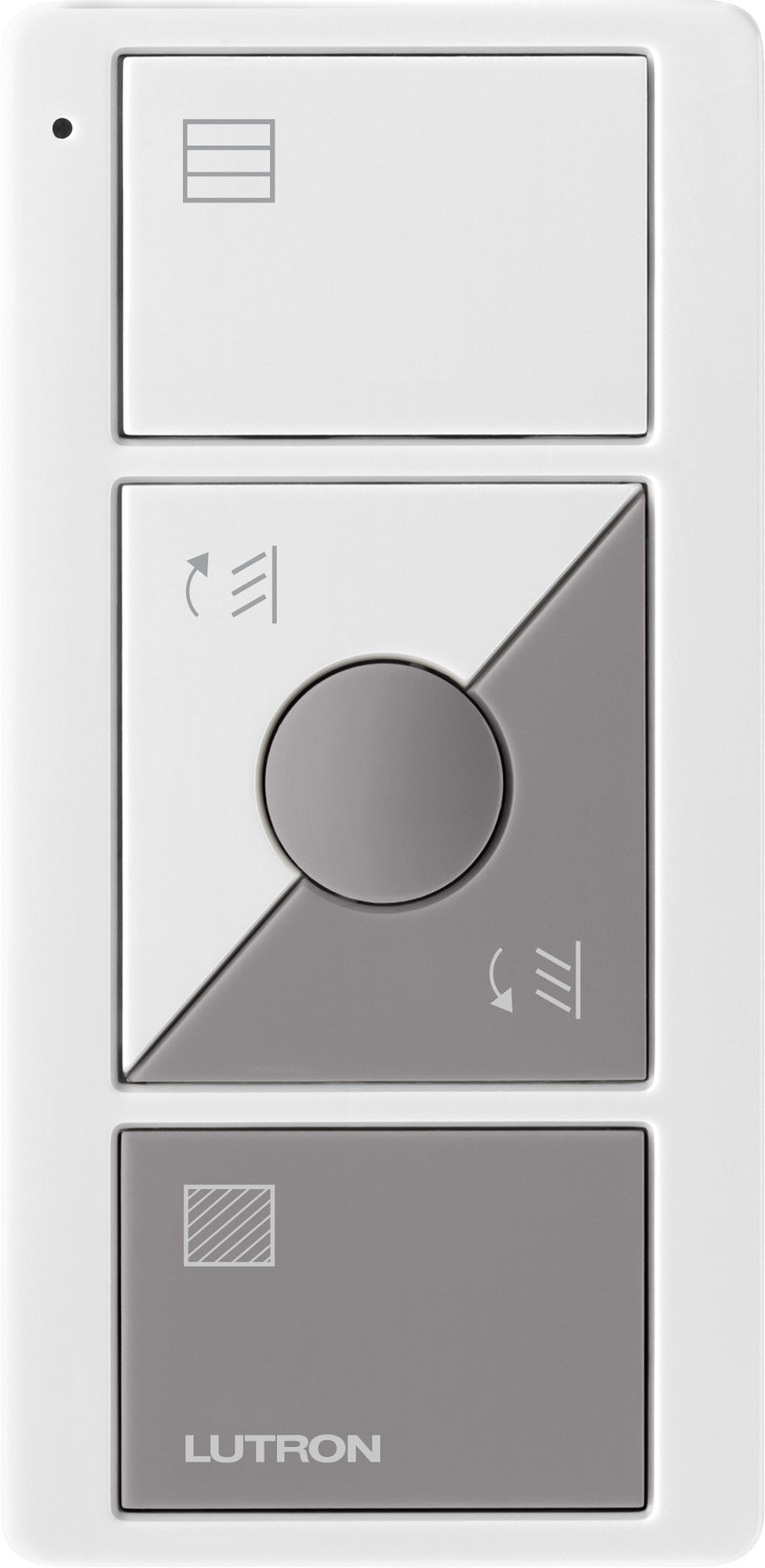 Lutron Pico 3-Button Wireless Remote for Tilt Blinds - Raise/Lower with Tilt Icons | PJ2-3BRL-S10