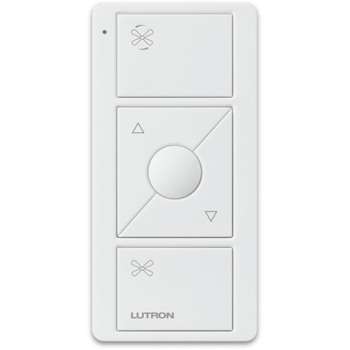 Pico Original Smart Remote for Fan Control, 3-Button Raise/Lower with Preset Button | PJ2-3BRL-GWH-F01R