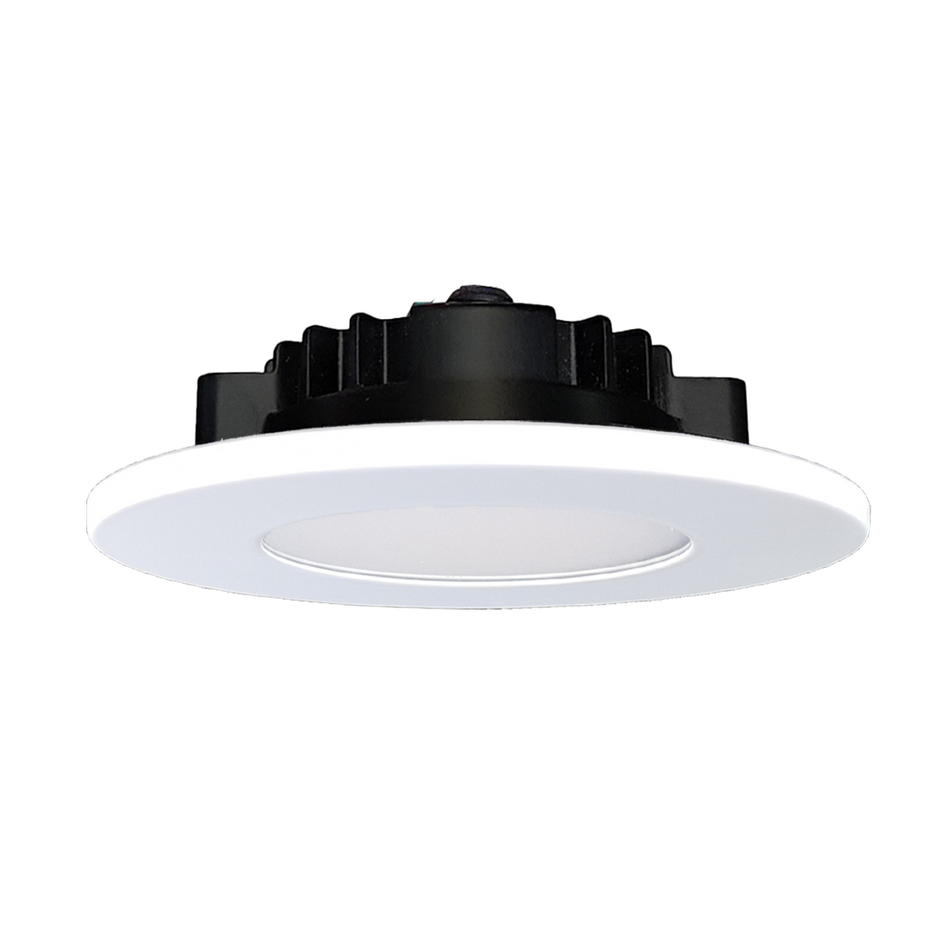 4" Interchangeable Magnetic Trim Slim Recessed Downlight | RENO-4-S8W-MCCT-MRL-WH
