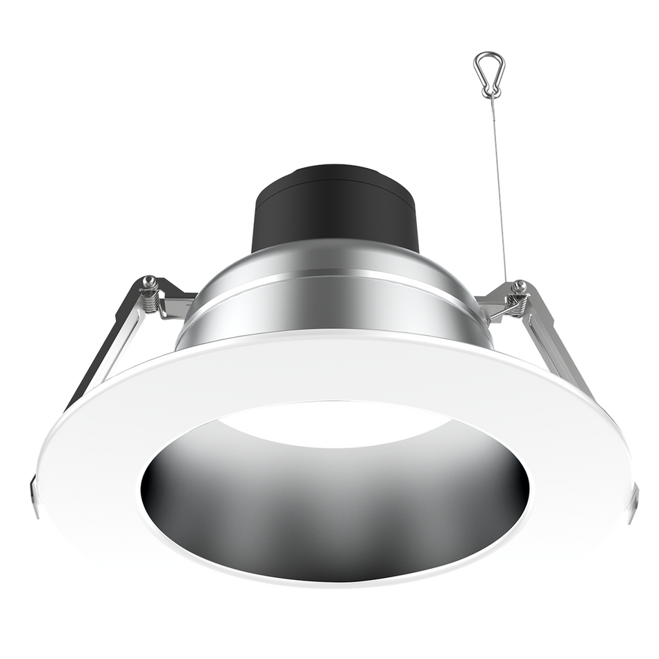 8" Aluminum Commercial Downlight | RENO-DL8-MW-DV-MCCT-AL