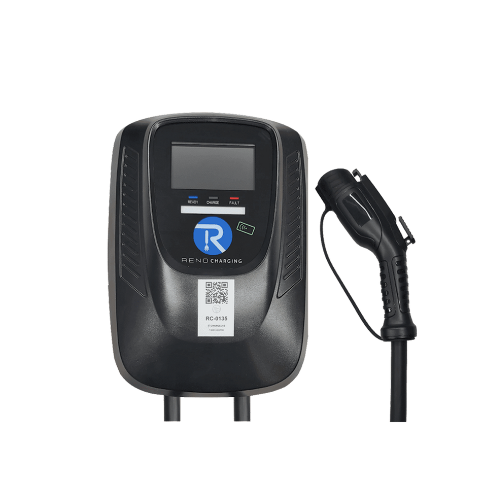 RENO EVC 48A Commercial Level 2 EV Charger (Wi-Fi & Ethernet) | RENO-EVC12-48AC-WIFI