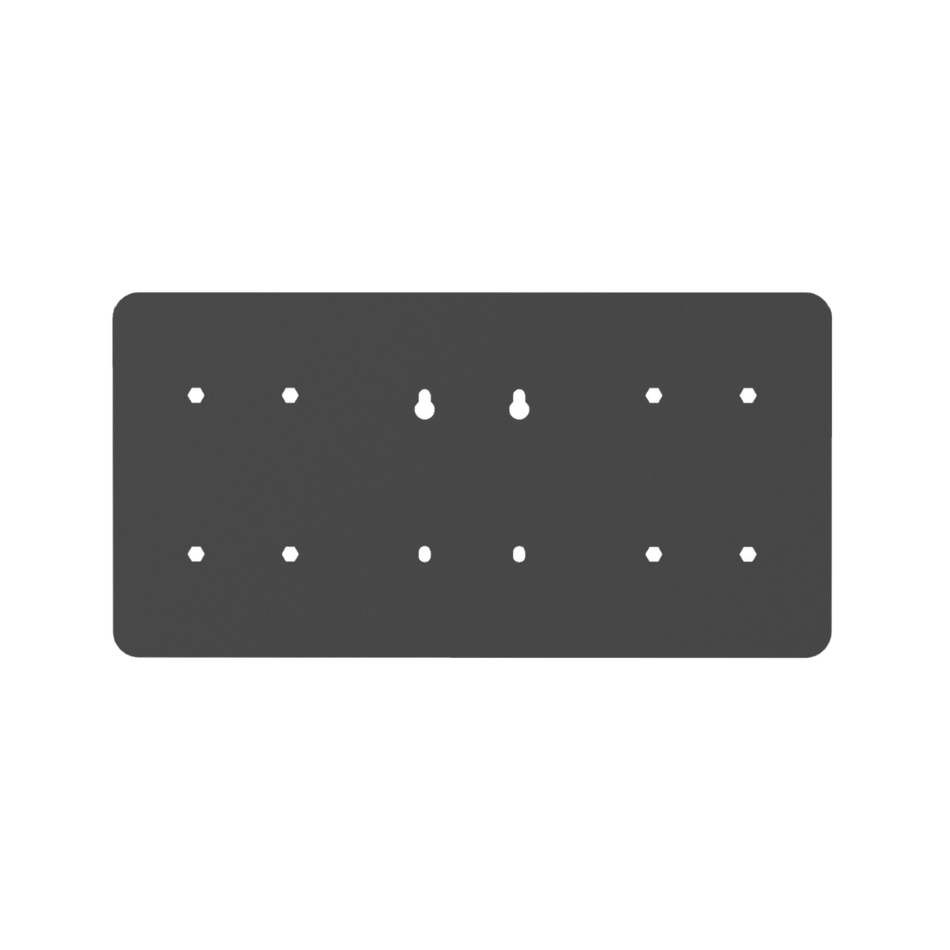 RENO EVC Dual Charger Mounting Bracket (Standard Board) | RENO-EVC2-BSYS(B) Standard Board