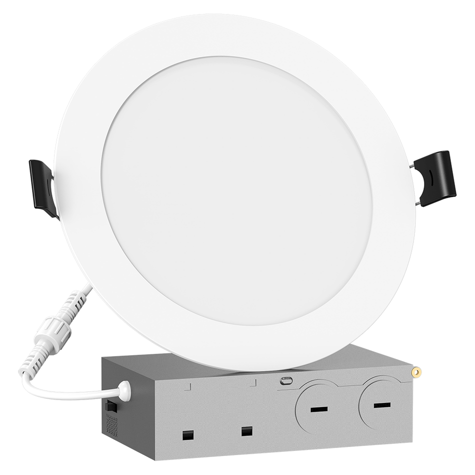 Lotolite 6" Slim Round Panel LED 1400lm 12W | SC-DL12-D06H-A1-61RE