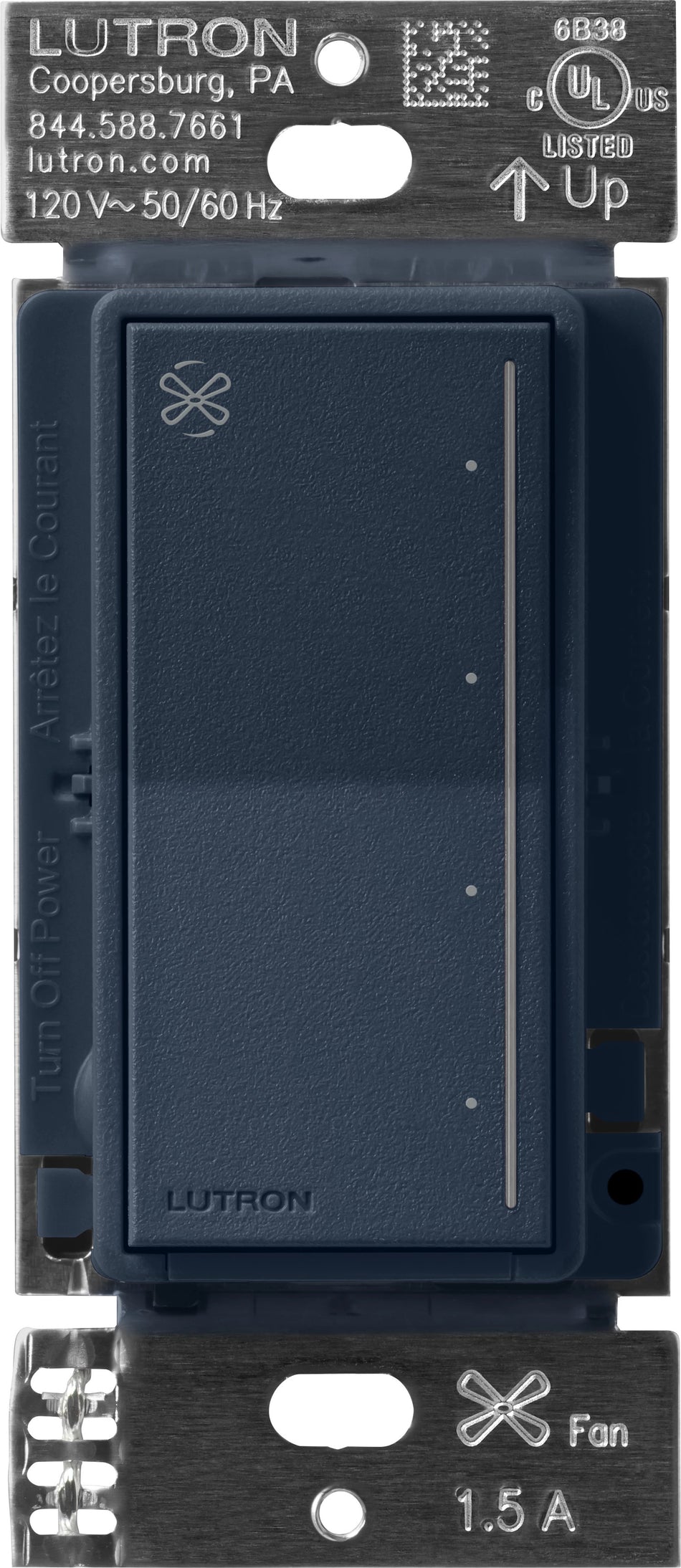 Lutron Sunnata Touch Fan Speed Control - 4-Speed, Single Pole (Neutral Required) | ST-FSQ-N