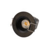 Lotus LED-1-S6W round black trim 1/4 inch