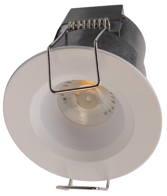 Studio Photography Marketing Image of Lotus LED Lights Product LED-1-S6W-30K-T1-12WD-R-WH for SimplySecured.ca Shopify