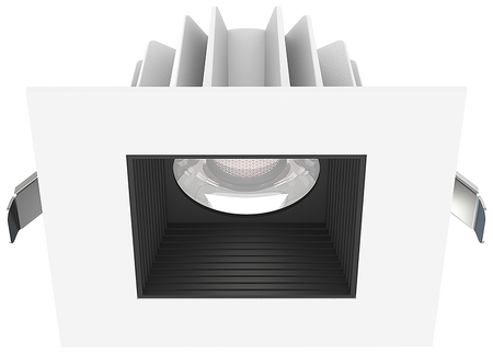 Studio Photography Marketing Image of Lotus LED Lights Product JXL-COB04-S15W-CCT-4SR-BF-BK for SimplySecured.ca Shopify