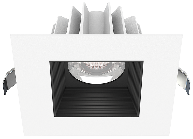Studio Photography Marketing Image of Lotus LED Lights Product JXL-COB04-S15W-5CCT-WH-4SR-BF-BK for SimplySecured.ca Shopify