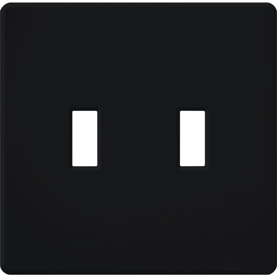 Lutron Fassada 2-Gang Wall Plate - Traditional Toggle Opening |FG-2