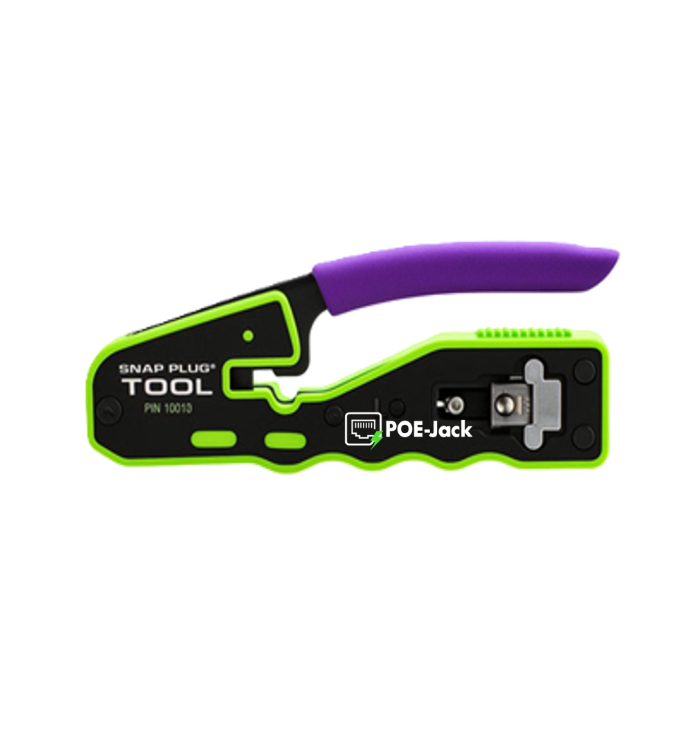 Product Marketing image of the Grid Networking SKU POEJK-CRIMP - Professional RJ45 Crimp Tool | For Cat5e/Cat6/Cat6A Modular Plugs | POEJK-CRIMP