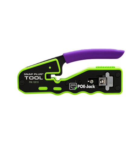 Product Marketing image of the Grid Networking SKU POEJK-CRIMP - Professional RJ45 Crimp Tool | For Cat5e/Cat6/Cat6A Modular Plugs | POEJK-CRIMP