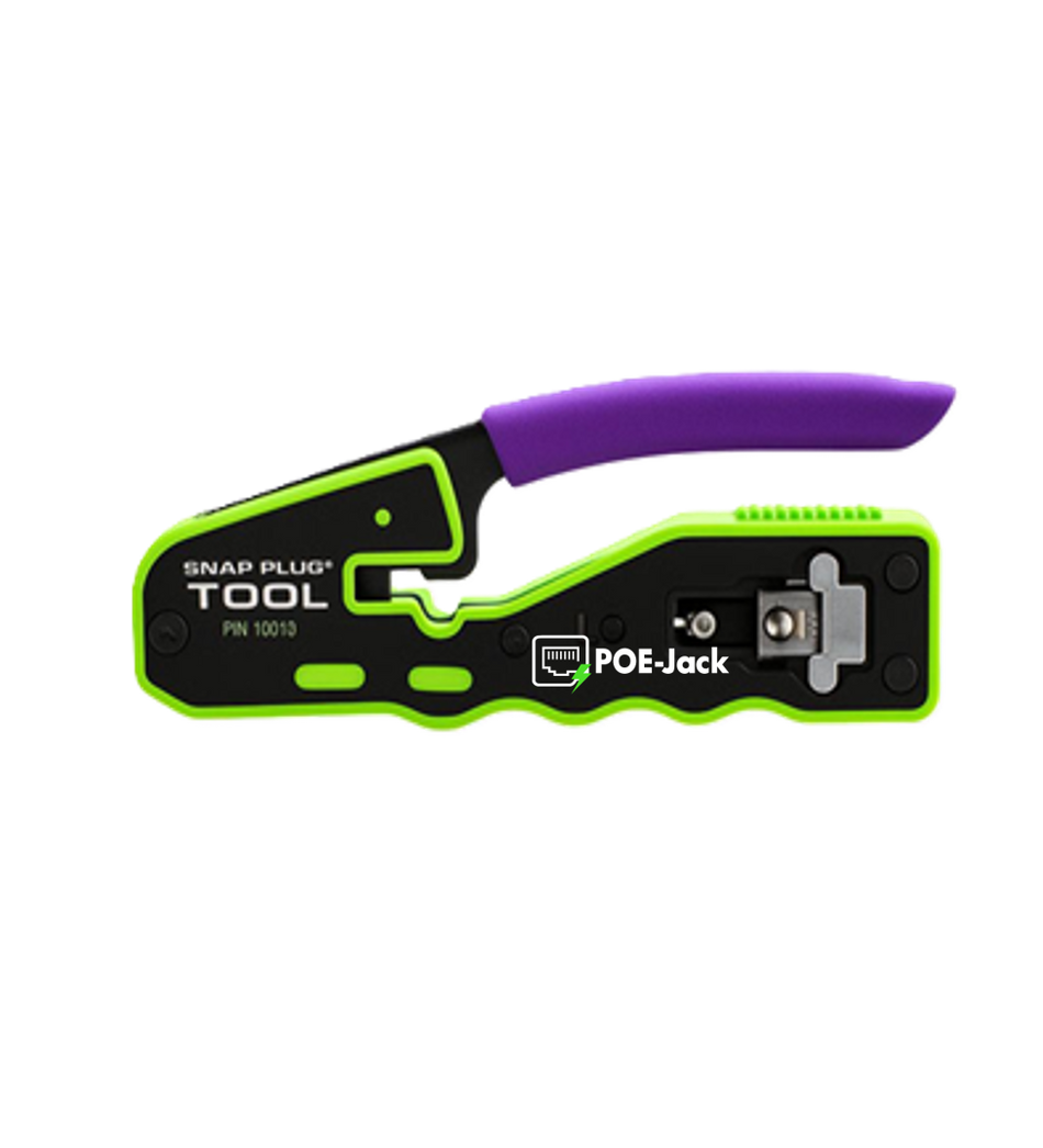 Product Marketing image of the Grid Networking SKU POEJK-CRIMP - Professional RJ45 Crimp Tool | For Cat5e/Cat6/Cat6A Modular Plugs | POEJK-CRIMP